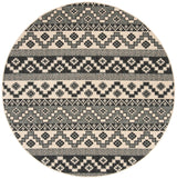 Safavieh Veranda 6'-7" x 6'-7" Rug in Grey / Beige