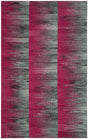 Safavieh Kilim 4'-0" x 6'-0" Rug in Fuchsia / Charcoal