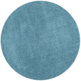 Safavieh Sgl-Laguna Shag 6'-7" x 6'-7" Rug in Turquoise