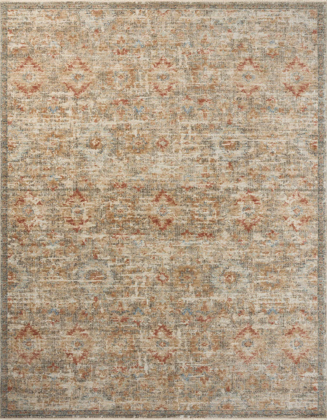 Loloi Heritage Her-10 Grey/Sunset Rug - main flat