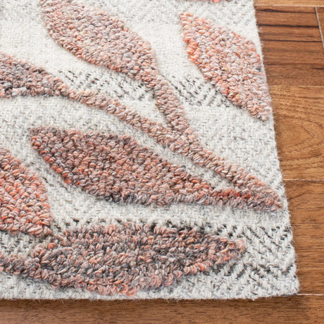 Safavieh Southampton 4'-0" x 6'-0" Rug in Rust / Ivory