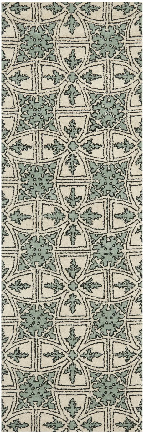 Safavieh Chatham 2'-3" x 7'-0" Rug in Light Blue / Ivory