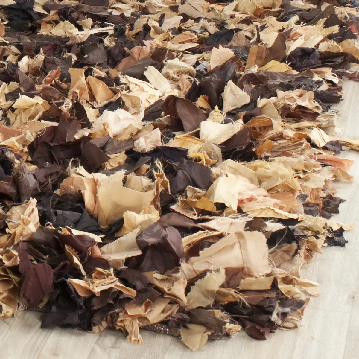 Safavieh Rio Shag 6'-0" x 9'-0" Rug in Brown / Multi