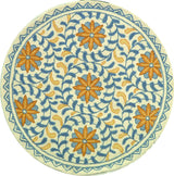 Safavieh Chelsea 3'-0" x 3'-0" Rug in Ivory / Blue