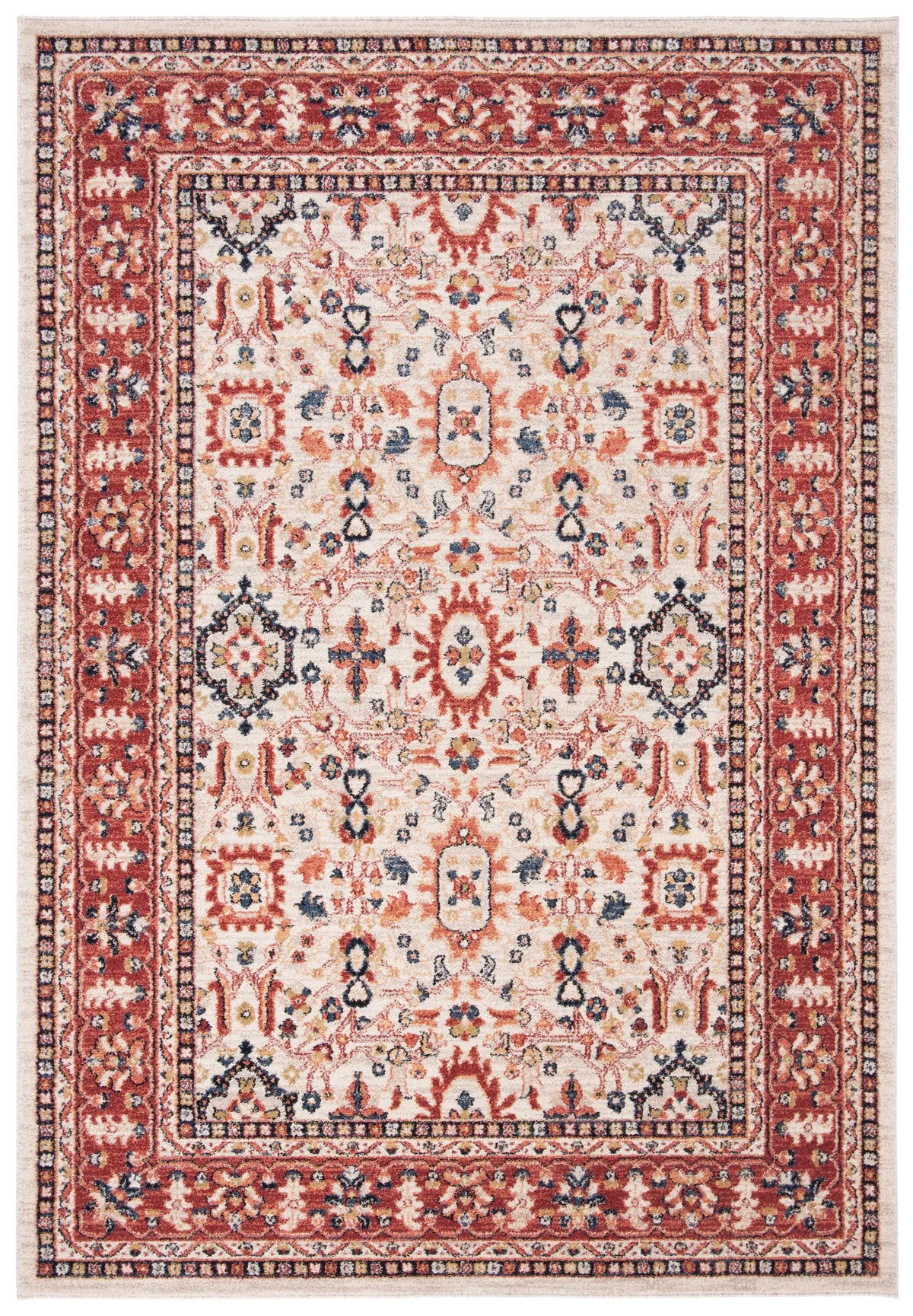 Safavieh Charleston 4'-0" x 6'-0" Rug in Ivory / Red