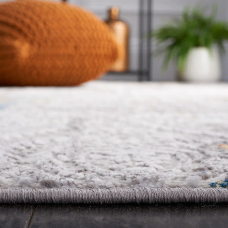 Safavieh Amelia 4'-5" x 6'-5" Rug in Grey / Blue Gold