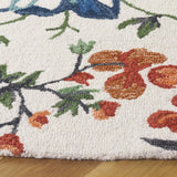 Safavieh Jardin 6'-0" x 6'-0" Rug in Ivory / Orange