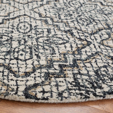 Safavieh Abstract 6'-0" x 6'-0" Rug in Ivory / Navy
