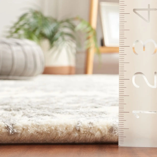 Safavieh Bella 4'-0" x 6'-0" Rug in Ivory / Grey