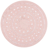 Safavieh Cape Cod 5'-0" x 5'-0" Rug in Pink