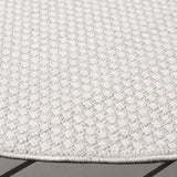 Safavieh Sisal All-Weather 6'-7" x 6'-7" Rug in Ivory