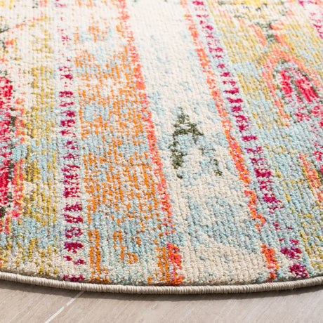 Safavieh Madison 10'-0" x 10'-0" Rug in Blue / Orange