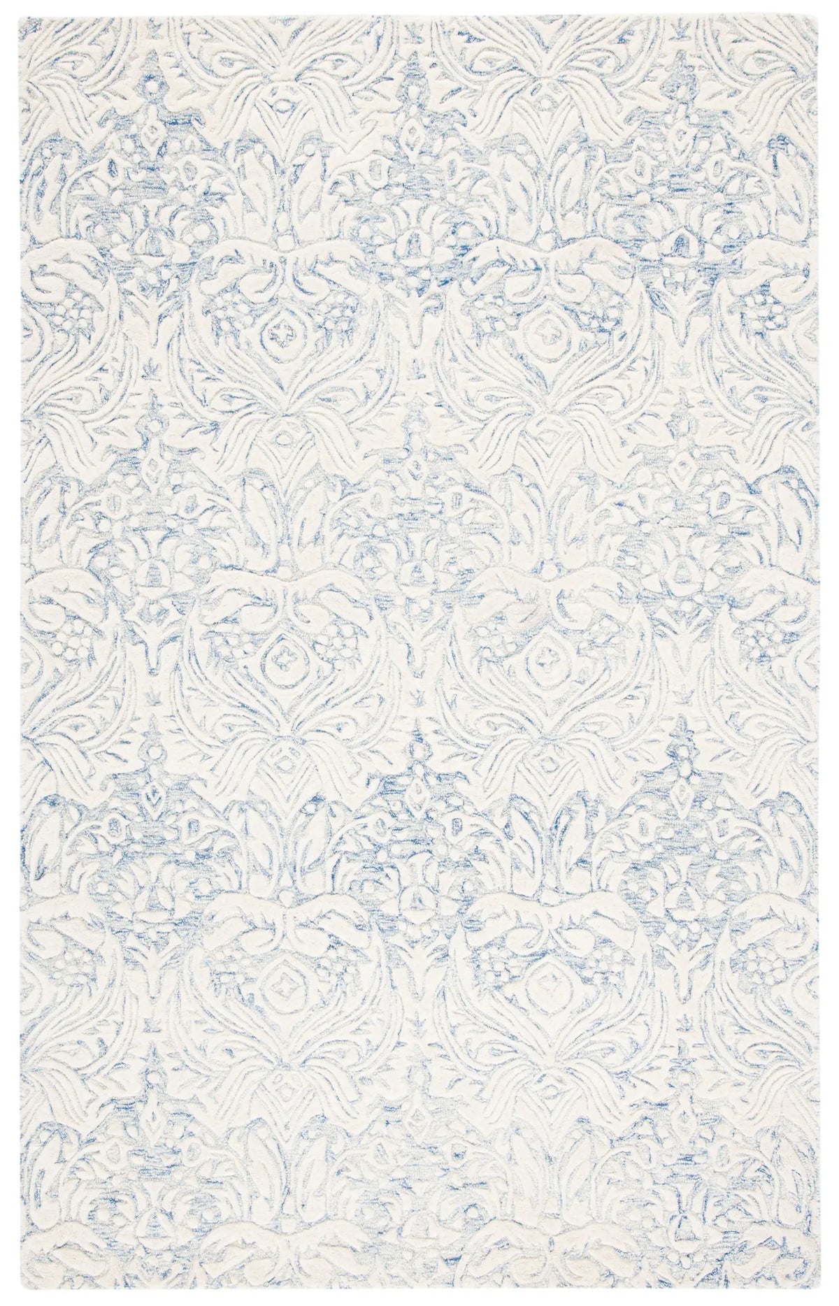 Safavieh Metro 4'-0" x 6'-0" Rug in Blue / Ivory