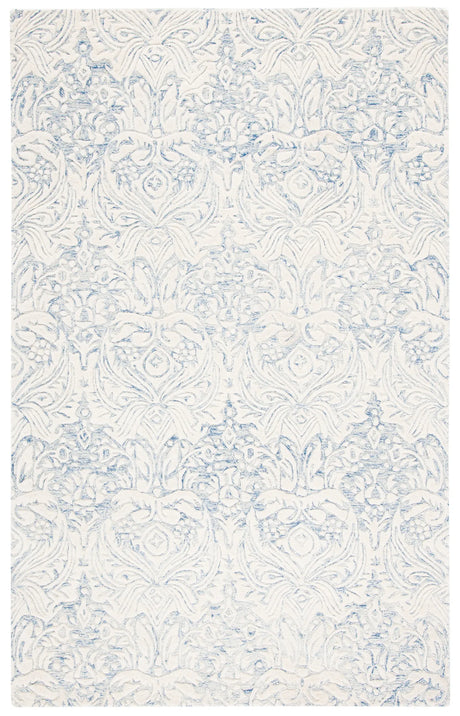 Safavieh Metro 4'-0" x 6'-0" Rug in Blue / Ivory