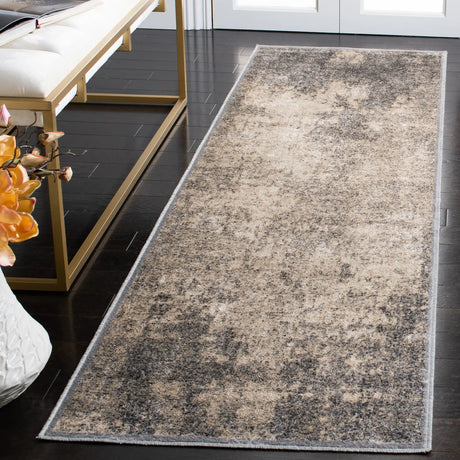 Safavieh Atlas 2'-2" x 7'-0" Rug in Charcoal / Grey