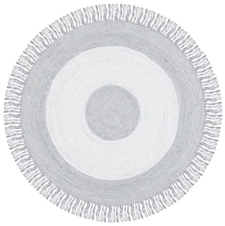 Safavieh Cape Cod 5'-0" x 5'-0" Rug in Grey / Ivory