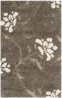 Safavieh Florida Shag 3'-3" x 5'-3" Rug in Smoke / Beige