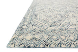 Loloi Ziva Zv-03 Bluestone Rugs - rug corner
