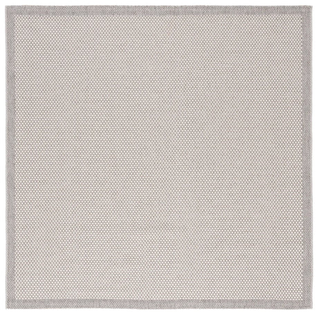 Safavieh Sisal All-Weather 6'-7" x 6'-7" Rug in Ivory / Grey