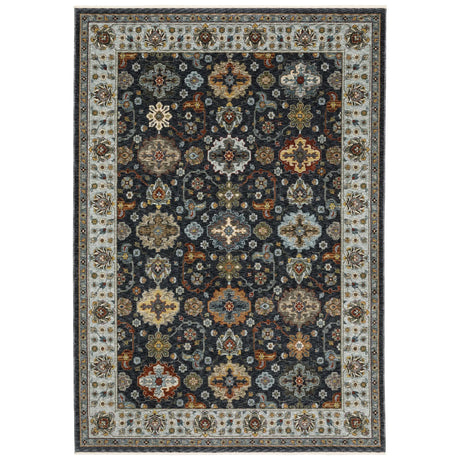 Oriental Weavers Sphinx Aberdeen 561B1 Blue/Multi Rugs - main flat
