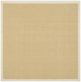 Safavieh Natural Fiber 4'-0" x 4'-0" Rug in Maize / Wheat