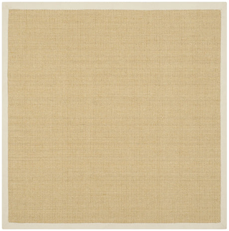 Safavieh Natural Fiber 4'-0" x 4'-0" Rug in Maize / Wheat