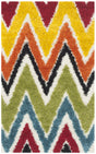 Safavieh Sgk-Shag Kids 3'-0" x 5'-0" Rug in Ivory / Multi