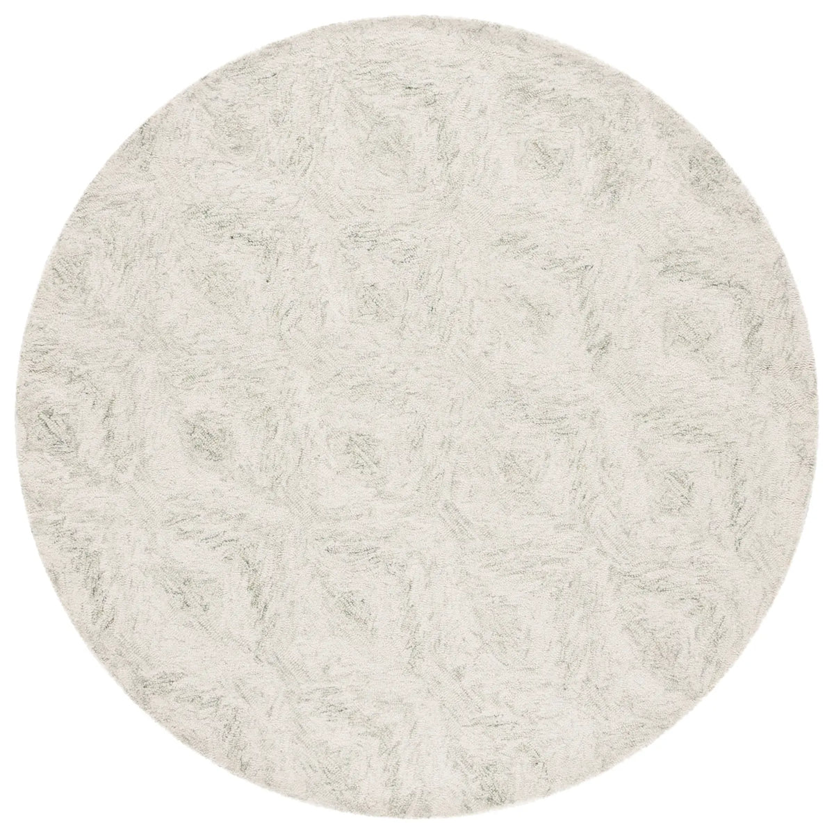 Safavieh Ebony 6'-0" x 6'-0" Rug in Ivory / Light Green