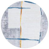 Safavieh Malibu 6'-0" x 6'-0" Rug in Grey / Light Grey