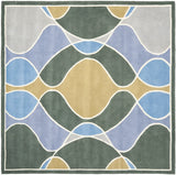 Safavieh Soho 6'-0" x 6'-0" Rug in Grey / Multi