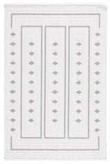 Safavieh Lotus 4'-0" x 6'-0" Rug in Ivory / Grey