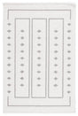 Safavieh Lotus 4'-0" x 6'-0" Rug in Ivory / Grey