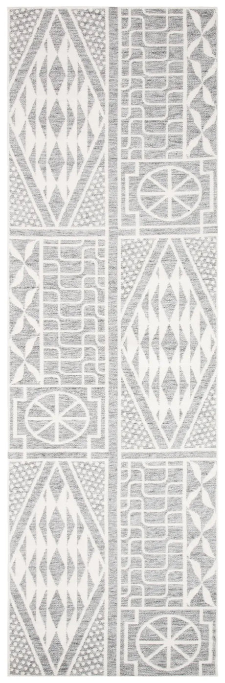 Safavieh Marbella 2'-3" x 8'-0" Rug in Grey / Ivory