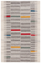 Safavieh Kilim 4'-0" x 6'-0" Rug in Ivory / Grey
