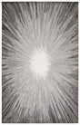 Safavieh Abstract 4'-0" x 6'-0" Rug in Ivory / Black