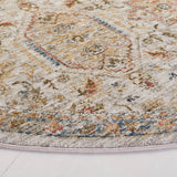 Safavieh Silverado 6'-4" x 6'-4" Rug in Ivory / Rust
