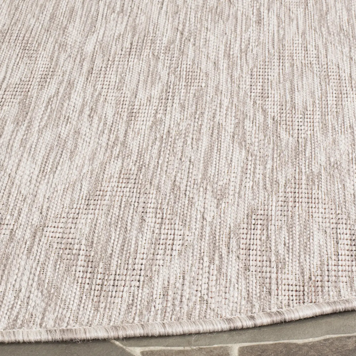 Safavieh Courtyard 5'-3" x 5'-3" Rug in Beige / Beige