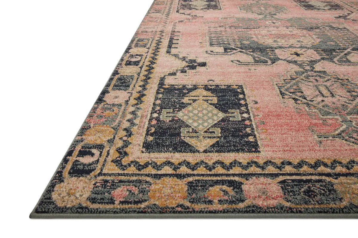 Loloi Jocelyn Joc-06 Rose/Rose Rugs - rug corner