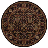 Safavieh Antiquity 6'-0" x 6'-0" Rug in Dark Plum / Gold