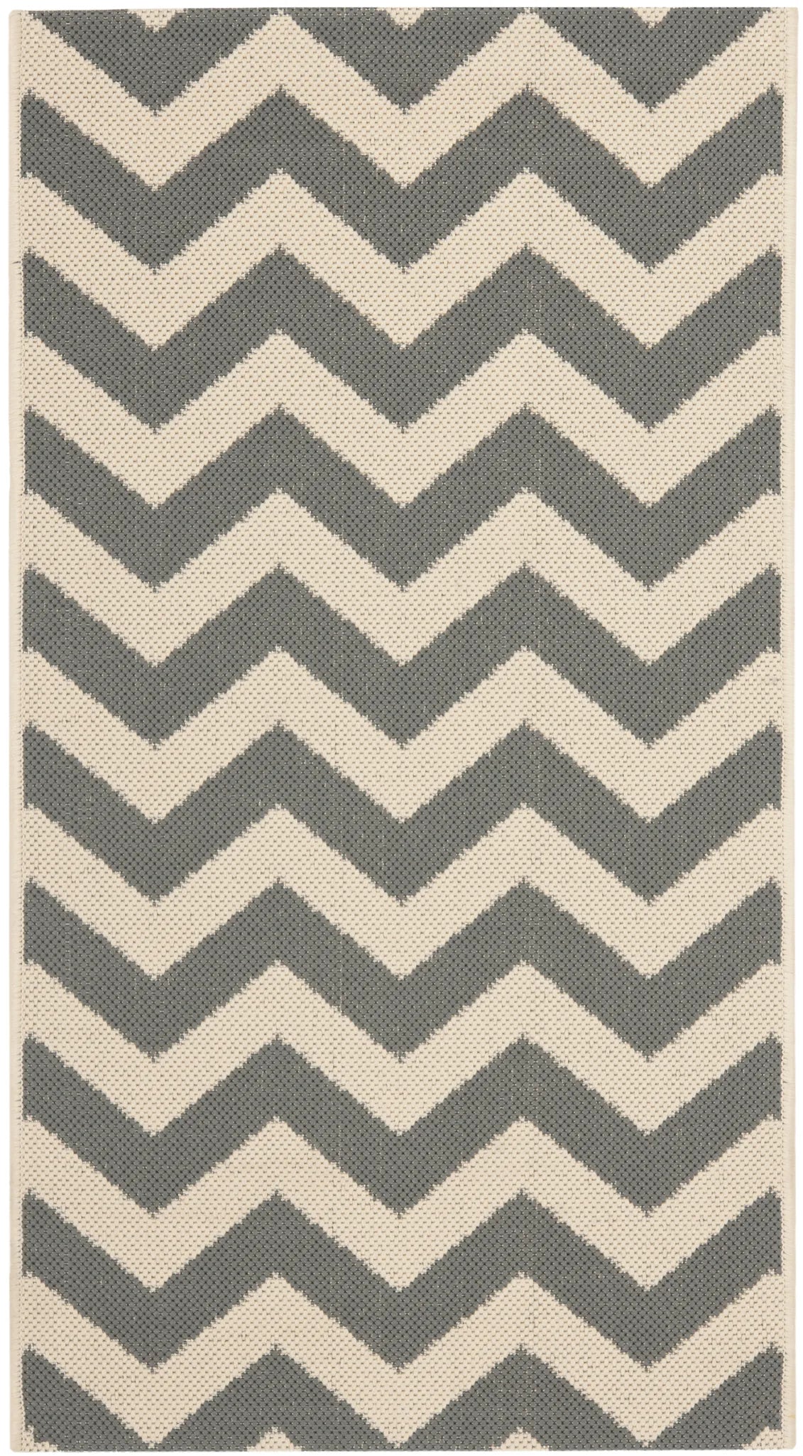 Safavieh Courtyard 2'-0" x 3'-7" Rug in Grey / Beige