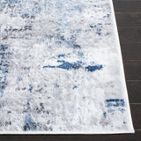 Safavieh Amelia 700 4'-0" x 6'-0" Rug in Grey / Light Blue