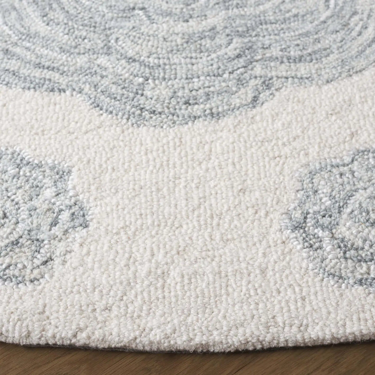 Safavieh Jardin 6'-0" x 6'-0" Rug in Ivory / Grey