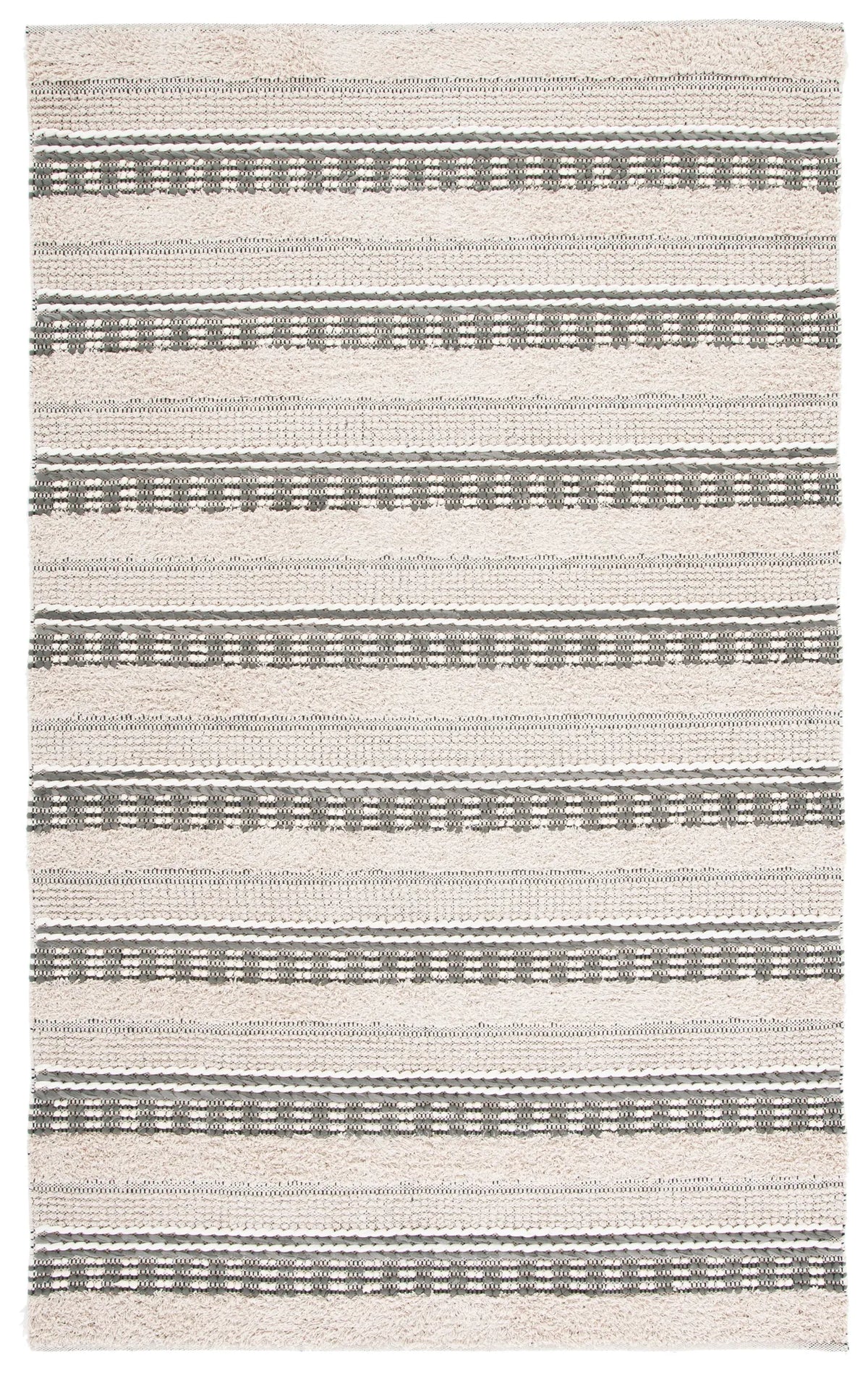 Safavieh Natura 4'-0" x 6'-0" Rug in Beige / Grey
