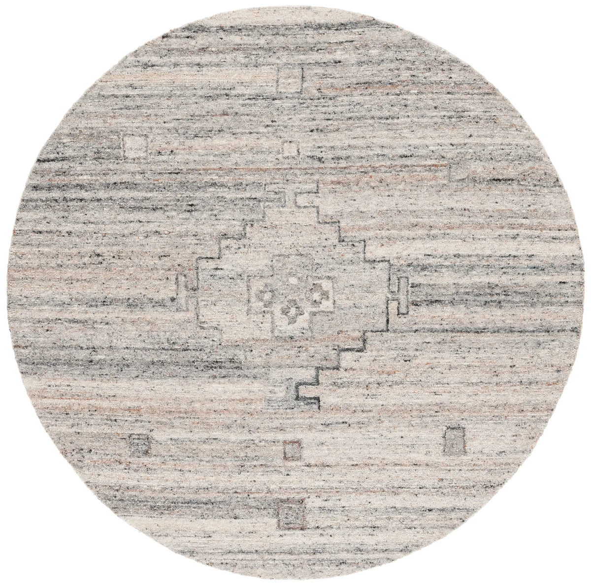 Safavieh Kenya 6'-0" x 6'-0" Rug in Brown / Beige