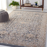 Safavieh Vivaldi 5'-3" x 7'-6" Rug in Blue / Ivory