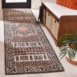 Safavieh Aspen 2'-3" x 9'-0" Rug in Black / Rust