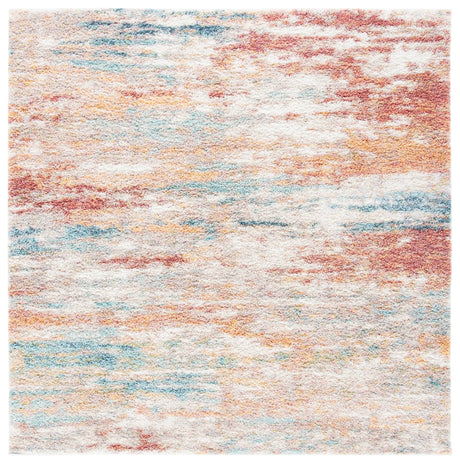 Safavieh Calista 6'-7" x 6'-7" Rug in Beige / Aqua