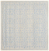 Safavieh Cambridge 6'-0" x 6'-0" Rug in Light Blue / Ivory