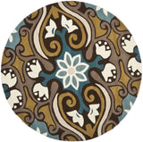 Safavieh Wyndham 7'-0" x 7'-0" Rug in Blue / Multi