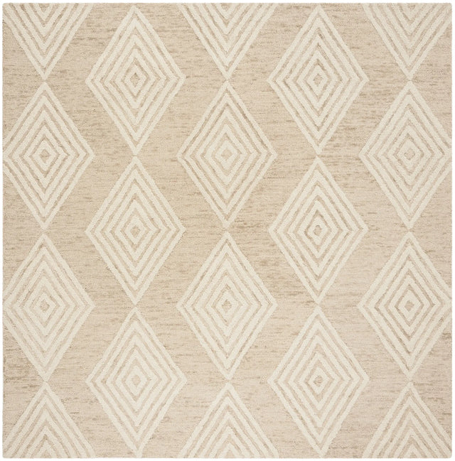 Safavieh Blossom 6'-0" x 6'-0" Rug in Beige / Ivory